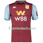 Camisolas de Futebol Aston Villa Equipamento Principal 2019/20 Manga Curta